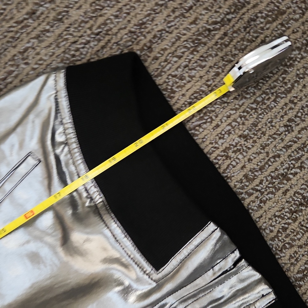 Rag & Bone Sloane Metallic Hooded Track Jacket Size XS - Picture 12 of 15